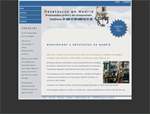 Tablet Screenshot of desatascosenmadrid.net
